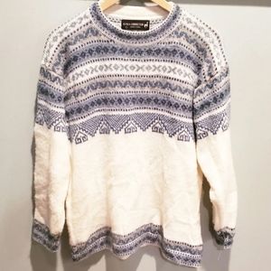 Alpaca Connection Chunky Sweater Large